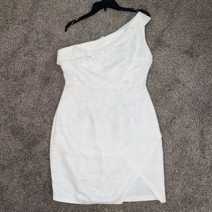 These Three Boutique White Mini Dress